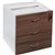 OM PREMIER FIXED DESK PEDESTAL 3 DRAWER 464 X 400 X 450MM CASNANWHITE