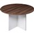 OM PREMIER ROUND MEETING TABLE 1200 X 720MM CASNANWHITE