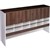 OM PREMIER PIGEON HOLE HUTCH 1800 X 370 X 1080MM CASNANWHITE