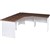OM PREMIER CORNER WORKSTATION 3 PIECE 1800 X 1800 X 700 X 720MM CASNANWHITE