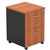 OM MOBILE PEDESTAL 2 FILES 468 X 510 X 685MM CHERRYCHARCOAL