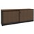 OM PREMIER SLIDING DOOR CREDENZA 1500 X 450 X 720MM REGAL WALNUTCHARCOAL