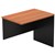 OM DESK RETURN 900 X 450 X 720MM CHERRYCHARCOAL