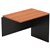 OM DESK RETURN 900 X 600 X 720MM CHERRYCHARCOAL
