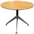 NOVARA MEETING TABLE ROUND 900 X 750MM ZEBRANO TIMBER VENEER