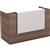 SORRENTO RECEPTION COUNTER DESK 1800 X 840 X 1150MM CASNANMARBLE WHITE
