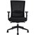 PORTLAND TASK CHAIR MEDIUM MESH BACK ARMS BLACK