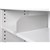 GO STEEL TAMBOUR DOOR CUPBOARD ADDITIONAL CLIP ON SHELF DIVIDER 175MM WHITE CHINA