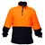 PRIME MOVER MF115 HIVIS POLAR FLEECE JUMPER LONG SLEEVE 14 ZIP 2TONE