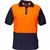 PRIME MOVER MP152 TWO TONED MICRO MESH POLO SHIRT