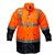 PRIME MOVER MJ306 LIGHTWEIGHT HIVIS JACKET WITH TAPE WATERPROOF DAYNIGHT 2TONE