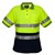 PRIME MOVER MP510 HIVIS POLO SHIRT MICRO MESH SHORT SLEEVE TAPE 2TONE