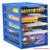 ITALPLAST OFFICE ORGANISER CABINET 4 DRAWER 255 X 165 X 230MM BLUEBERRY