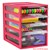 ITALPLAST OFFICE ORGANISER CABINET 4 DRAWER 255 X 165 X 230MM WATERMELON