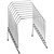 ITALPLAST STEP FILE ORGANISER LARGE 8 GRADUATED SLOT CHROME