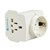 ITALPLAST POWER INTERNATIONAL TRAVEL ADAPTOR WHITE
