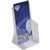 ITALPLAST BROCHURE HOLDER DL CLEAR