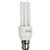 ITALPLAST ENERGY SAVING LAMP BULB SLIMLINE BAYONET CAP 20W DAYLIGHT