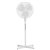 ITALPLAST PEDESTAL FAN 400MM WHITE