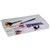 ITALPLAST DRAWER TIDY 8 COMPARTMENT CLEAR