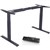 INFINITY 252M ELECTRIC HEIGHT ADJUSTABLE DESK 2 MOTOR BLACK FRAME ONLY