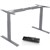 INFINITY 252M ELECTRIC HEIGHT ADJUSTABLE DESK 2 MOTOR SILVER FRAME ONLY