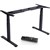 INFINITY 3S2M ELECTRIC HEIGHT ADJUSTABLE DESK 2 MOTOR BLACK FRAME ONLY