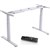 INFINITY 3S2M ELECTRIC HEIGHT ADJUSTABLE DESK 2 MOTOR WHITE FRAME ONLY