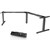 INFINITY ELECTRIC HEIGHT ADJUSTABLE CORNER WORKSTATION DESK 120 DEG 3 MOTOR BLACK FRAME ONLY