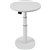 INFINITY SINGLE PEDESTAL TABLE ROUND WHITE FRAME ONLY