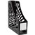 ITALPLAST MAGAZINE STAND BLACK