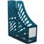 ITALPLAST MAGAZINE STAND TINTED BLUE