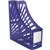 ITALPLAST MAGAZINE STAND TINTED PURPLE