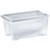 ITALPLAST STORAGE MODULAR STORAGE BOX WITH LID 5 LITRE GRAPHITE