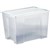 ITALPLAST STORAGE MODULAR STORAGE BOX WITH LID 20 LITRE GRAPHITE