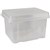 ITALPLAST FILE STORAGE BOX 32 LITRE CLEARCLEAR LID