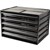 ITALPLAST GREENR RECYCLED DOCUMENT CABINET 5 DRAWER A4 BLACK