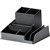 ITALPLAST GREENR RECYCLED DESK ORGANISER BLACK