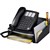 ITALPLAST WORKSPACE TELEPHONE STAND BLACKSILVER