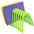 ITALPLAST PLASTIC STEP FILE ORGANISER LIME