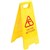 ITALPLAST SAFETY SIGN AFRAME WET FLOOR YELLOW
