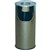 ITALPLAST STAINLESS STEEL FLOOR ASHTRAYRUBBISH TIDY