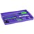 ITALPLAST DRAWER TIDY 8 COMPARTMENT GRAPE