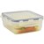 ITALPLAST AIR LOCK FOOD CONTAINER 800ML CLEAR