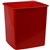 ITALPLAST TIDY BIN 15 LITRE RED