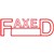 DESKMATE PREINKED MESSAGE STAMP FAXED DATE RED
