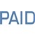 DESKMATE PREINKED MESSAGE STAMP PAID BLUE