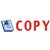 DESKMATE PREINKED MESSAGE STAMP COPY BLUERED