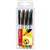 STABILO NAVIGATOR HIGHLIGHTER CHISEL ASSORTED WALLET 4