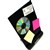 JUSTICK NOTICE BOARD DESKTOP ELECTRO ADHESION 203 X 279MM BLACK